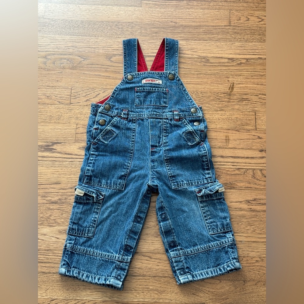 Vintage y2k toddler overalls